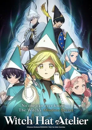 Witch Hat Atelier 2026 Season 1 Hindi - Japanese Audio [EP - 03 Added] HD Poster Download - filmyfly